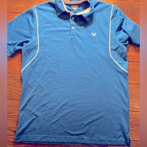 Men’s size medium royal blue Callaway golf polo